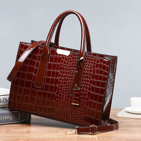 Bolsa Feminina Crossbody Alligator