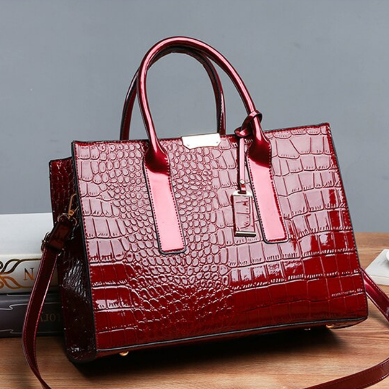 Bolsa Feminina Crossbody Alligator