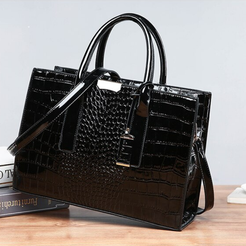 Bolsa Feminina Crossbody Alligator