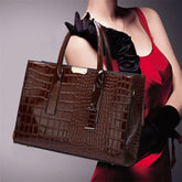 Bolsa Feminina Crossbody Alligator