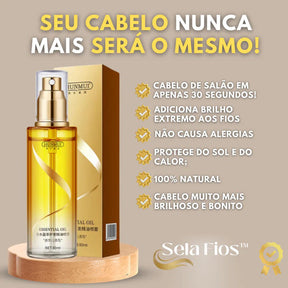 Spray de Cabelo SelaFios™ 10 em 1