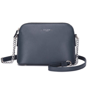 Bolsa Crossbody Couro Base Estruturada David Jones